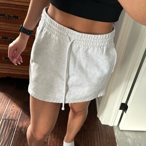 TNA COZY FLEECE SKIRT